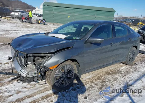 2017 Honda Civic Ex from USA, damaged, VIN SHHFK7H50HU422343